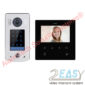 kit θυροτηλεόρασης μονό πλήκτρο access control